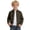 00-Army Green499, variant on Yiyuu Toddler Boys Long Sleeve Button Down Shirt Unisex Casual Cotton Shirt, Sizes 2-3