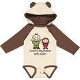 thumbnail image 3 of Inktastic I Love My Brother With Autism Girls Long Sleeve Baby Bodysuit, 3 of 5