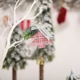thumbnail image 5 of Christmas Tree Wind Chime Ornament with Bells, Soft Chime Hanging Decor for Home Living Room and Window(Pink), 5 of 6