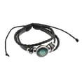 thumbnail image 2 of de cuero artificial consteciones, punk , s de cuerda para hombres y mujeres Virgo Soledad Constellation Bracelet Vintage, 2 of 7