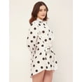 thumbnail image 3 of Moomaya Spread Collar Shirt Cotton Dress - Women's Casual Printed Dress, 3 of 9