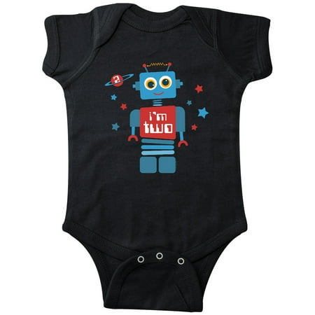 

Inktastic Robot 2nd Birthday Gift Baby Boy Bodysuit