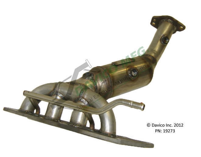 Davico Mfg Catalytic Converter P/N:19273 Fits select: 2007-2009 FORD FUSION, 2007-2009 MERCURY MILAN