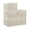 Beige/Gray-10.2x7.9x6.7in(5-pack), variant on Fabric Storbcube Organizers With Flip-top Lid And Handles Boxes For Organizing Home Office Closet Beige 3 Pack 10.2 X 7.9 6.7 In