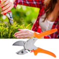 thumbnail image 2 of Filfeel Pruner Large Elastic Spring High End Stainless Steel Blade Pruning Shear Fruit Scissors Gardening Pruner, 2 of 8