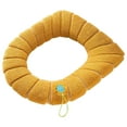 thumbnail image 3 of Msgweeeg Toilet Seat Warmer Toilet Seat Cover Household Toilet Mat Washable Toilet Seat Cover Can Be Used To Sit Toilet Mat Cover Knitted Warm Toilet Cover, 3 of 5