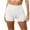 White, variant on UAMVSH Boxer Shorts for Women Butt Lifting Stretchy Yoga Workout Slip Shorts High Waist Gym Athletic Body Shaper Shorts