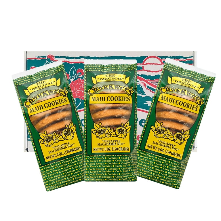 Cook Kwee's Chocolate Chip Macadamia Nut Cookies, 6 Oz. - Walmart.com