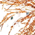 thumbnail image 4 of CMI 3' Unlit Artificial Christmas Tree Copper Holiday Crystallized Potted Glitter, 4 of 9