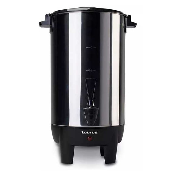 Cafetera Taurus Percoladora Columba, Acero Inoxidable 1000 W, 40 tazas