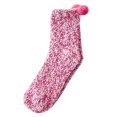 thumbnail image 1 of DQrwqpou Calcetines Lana Coral para Pastel Calcetines Suaves para Dormir Cómodos para Mujeres (rojo Rosa), 1 of 9