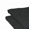 thumbnail image 2 of Benjara BM206486 Tissu de Transition de 2 Pièces Tapis de Futon Capitonné &44; Noir, 2 of 5