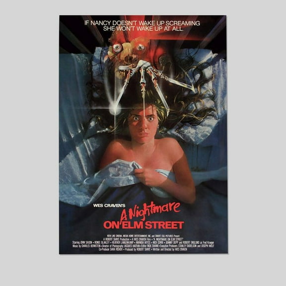 NIGHTMARE ON ELM STREET MOVIE POSTER 1984 WES CRAVEN Size 24''x36'' - Postora