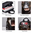 thumbnail image 3 of Disketp Playful Baby Hippo Splash Mochila Ligera e Impermeable, Mochila de Día Resistente para Viajes, Senderismo y Uso Diario para Hombre y Mujer, 3 of 7