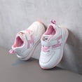 thumbnail image 3 of Fjofpr Shoes for Girls Clearance Sneakers for Girls Clearance Sneakers for Boys Clearance Toddler Toddler Infant Kids Baby Girls Boys Leather Breathable Soft Sneakers Shoes, 3 of 8