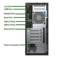 thumbnail image 2 of Pre-Owned Dell 7050 Desktop Tower Computer PC Intel Core i7-7700 7th Gen. 3.40GHz Processor 8GB RAM 120 GB SSD 2 TB , New 19 Inch LCD Wifi Adapter Bto KB & Mouse Windows 11 Pro (Refurbished), 2 of 7