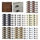 thumbnail image 5 of 12PCS Retro Kitchen Drawer Cabinet Door Handle Furniture Knobs Handware Cupboard Iron Antique Shell Pull Handles, 5 of 8