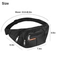 thumbnail image 5 of EEEkit Waterproof Running Belt Bum Bag, Waist Pouch, Fanny Pack, Camping Sport Hiking Zip Bag, 5 of 8