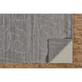 thumbnail image 5 of Feizy Lennox Modern Abstract, Gray/Ivory, 3'6" x 5'6" Accent Rug Sheen Handmade Casual Floor Rug for Living room Bedroom, 5 of 8