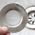 thumbnail image 3 of Juego de 3 coladores de desagüe de acero inoxidable para cocina - colador de pelo para ducha de baño, Ø 7,7cm, 3 of 6