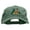 Hunter Green, variant on Log Cabin Embroidered Unstructured Dad Cap - Grey OSFM