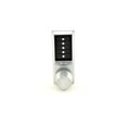 thumbnail image 1 of Simplex 103126D 2.75 in. Mechanical Pushbutton Knob Lock Combination Passage with Backset, Satin Chrome, 1 of 1