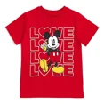 thumbnail image 1 of Playeras Camiseta Mickey Mouse Love Niños Adultos + Envio, 1 of 1