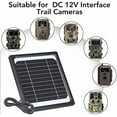 thumbnail image 5 of 5W 12V Solar Panel for Trail Camera - Waterproof Solar Charger Kit with 5200mAh Battery, Compatible with Game Camera, Hunting & Wildlife Monitoring (2 Pack)$$, 5 of 8