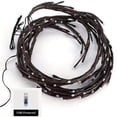 thumbnail image 6 of 1pc 96 LED Willow Vine Lights - 6Ft Flexible Brown Vine Fairy Lights with 8 Modes Twinkle Artificial Tree Branches - USB Powered for Indoor Room Home Decor, Wedding Party, Christmas Decorations, 6 of 10