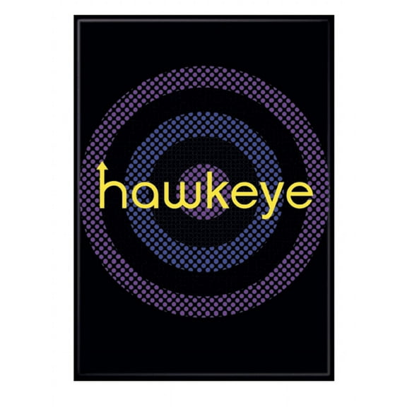 Marvel Hawkeye Logo Magnet At-A-Boy Magnet 2.5" x 3.5"