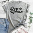 thumbnail image 2 of Dog Mama T-shirt, Unisex Women's Shirt, Dog Mom Shirt, Best Gift for Dog Lovers, Heather Gray, Large, 2 of 6