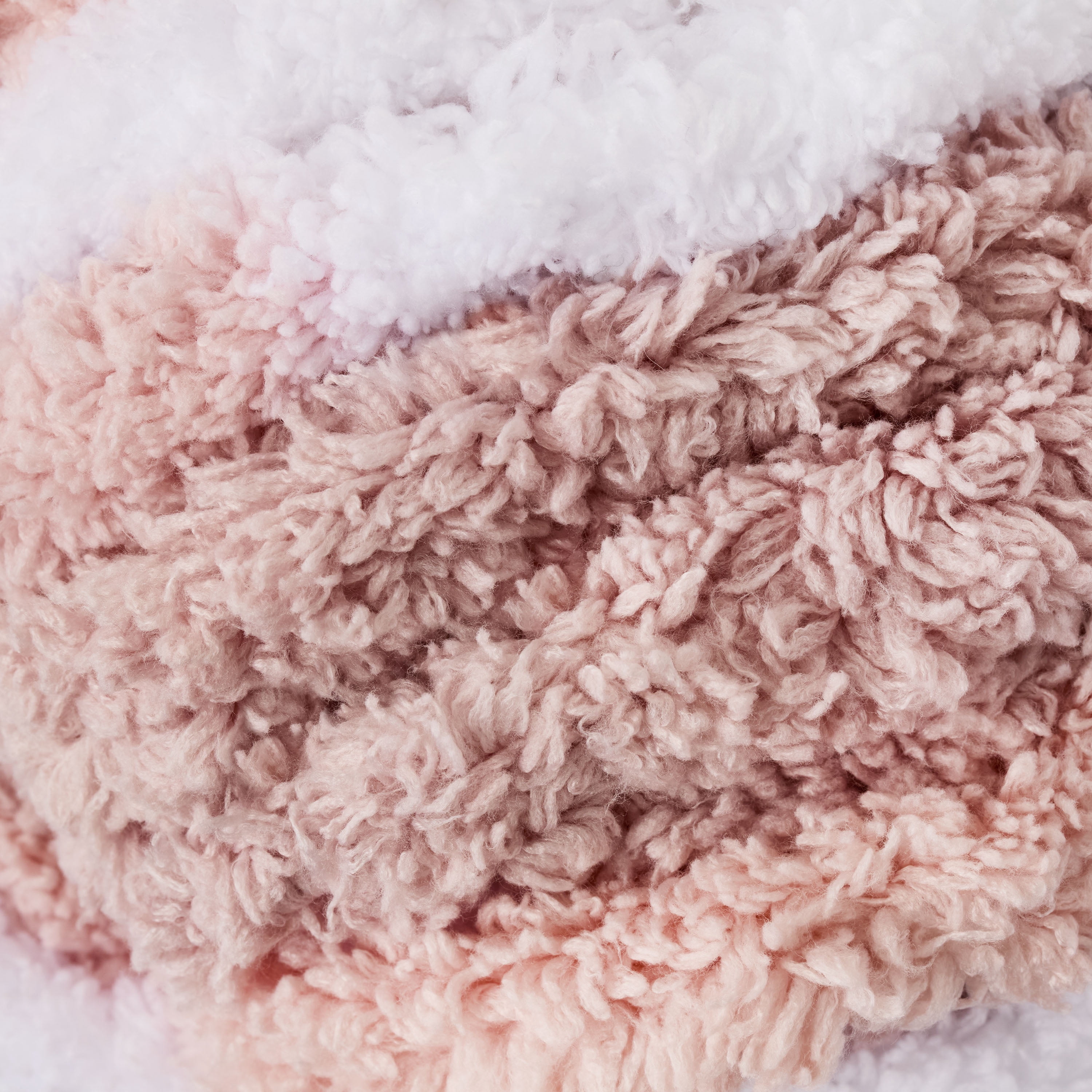 Mainstays Super Bulky 100% Polyester Chunky Chenille Yarn, 31.7 yd, Pink Sands Multi, Pack of 4