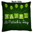 thumbnail image 2 of PKQWTM Green Balloons Reversible Mermaid Cushion Cover Home Decor Sequin Pillow Case Size 18x18 inches, 2 of 2