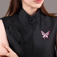 thumbnail image 3 of Orange Ribbon Brooch Cancer Awareness Fashion Pin Jewelry Accessory For Women Men Clothing Bags Decorations, 3 of 3