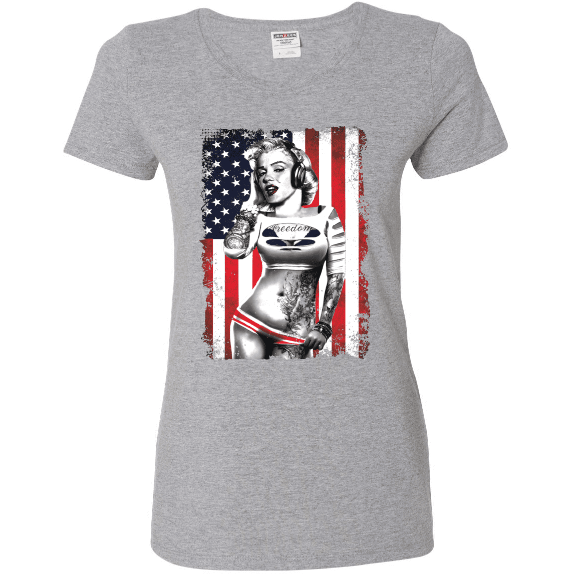 Freedom Marilyn Monroe Sexy Tattoos 