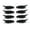Black, variant on Kokovifyves Clearance Beauty and Makeup 4Pairs Reusable Eyelid and Eyelash Stickers Makeup instant Easy Application