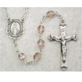 thumbnail image 1 of McVan 875L-AMF 6 mm Light Lavender Glass June Rosary, 1 of 1