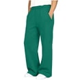 thumbnail image 4 of IFNWSV Boys Sweatpants Solid Fleece Lined Thermal Elastic Waist Side Pocket Casual Joggers Winter Long Pants Army Green 5-6 Years, 4 of 7