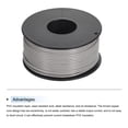 thumbnail image 3 of Uxcell 22AWG Stranded Wire Hookup 30M/100ft Grey, Electrical Wire UL1007 Spool, 3 of 6