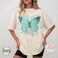 thumbnail image 3 of Y2K Hilary Duff Why Not Butterfly Tshirt | Retro 2000s Lizzie McGuire Inspired T-Shirt | Nostalgic Pop Culture Concert, 3 of 5