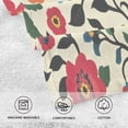 thumbnail image 5 of Yayeee 100% Cotton Hand Towels for Bathroom 16" x 28" Soft Absorbent Kitchen Towel, Vibrant Floral, 5 of 7