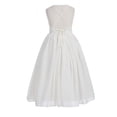 thumbnail image 2 of Ekidsbridal Criss-Cross Chiffon Flower Girl Dresses for Weddings Junior Bridesmaid Birthday Party Evening Gown 191 8, 2 of 3