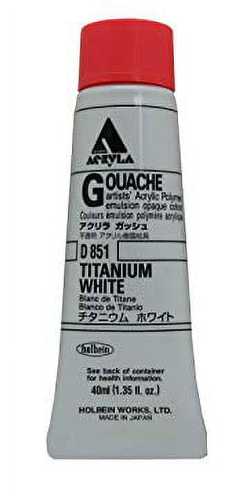 Sennelier Egg Tempera - Titanium White, 21ml Tube | Jerry's Artarama
