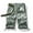 Green Cargo Shorts, variant on HOOMEUMY Men's Summer Cargo Shorts Tie Dye Camouflage Multi-Pocket Loose Fit Straight Work Shorts with Belt Blue M