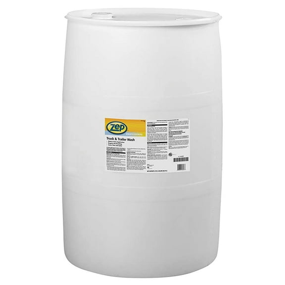 Zep Premium Truck and Trailer Wash - 55 Gallon (One Drum) 1041625 - Professional Strength, Liquid (Business ONLY, Delivered VIA Truck)