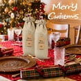 thumbnail image 6 of Genwiss Reusable Burlap Wine Bottle Bags with Drawstrings, 12 Pcs - Durable Covers for Christmas, Wedding, Party, 6 of 8