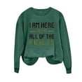 thumbnail image 4 of Enjoytime Women's Sweatshirt Letter Print Long Sleeve Crewneck Blouse Fall Winter Fashion Pullover Tops, 4 of 4