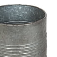 thumbnail image 6 of Kate and Laurel Gavri Farmhouse Galvanized Metal and Wood Tabletop Planter Set, 2 Piece, Decorative Metal Planter Centerpiece for Table, 6 of 8