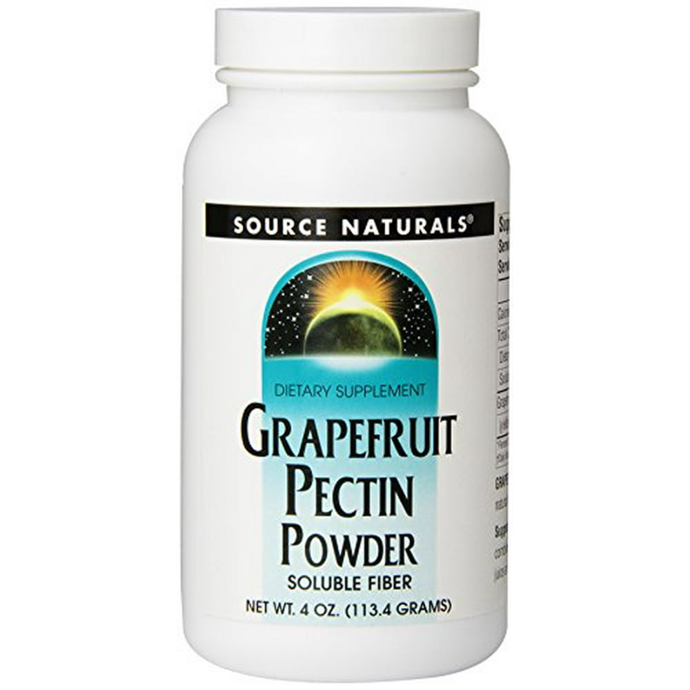 Source Naturals Grapefruit Pectin Powder, Natural Source of Soluble