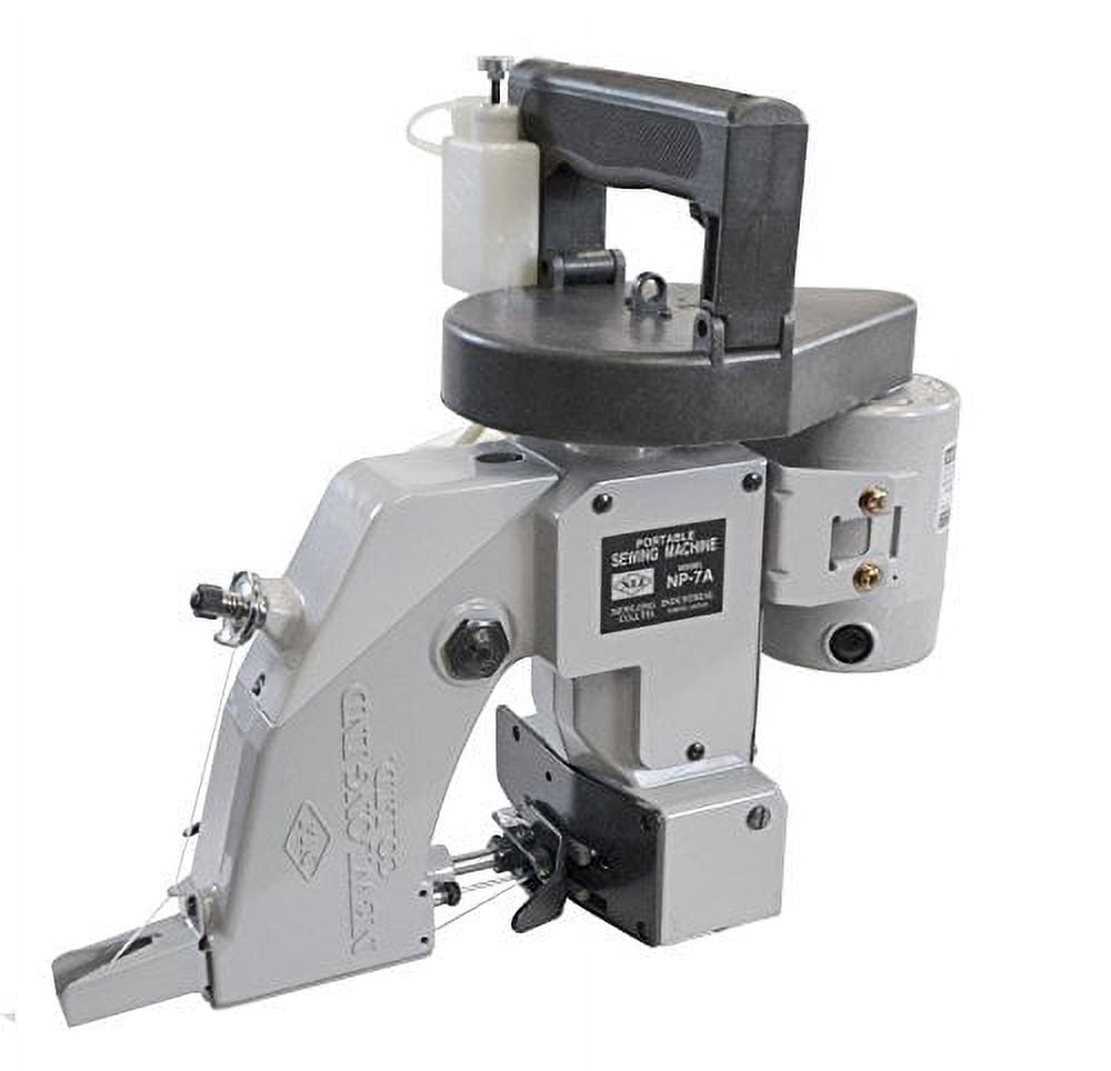 NEWLONG np-7a Portable Chainstitch Bag Closer Sewing Machine